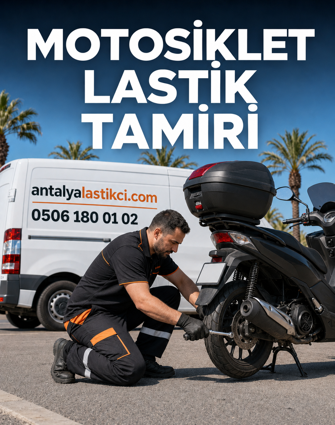 MOTOSİKLET LASTİK TAMİRİ